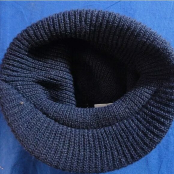 QATAR NAVY GI BLUE WINTER COLD WEATHER WATCH WOOL KNIT CUFFED BEANIE CAP RC 997